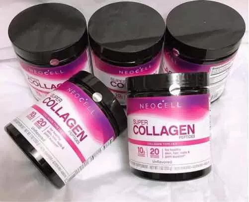 Bột Collagen NEOCELL SUPER COLLAGEN Type 1 and 3 của MỸ 200g Đẹp Da Căng  Bóng Mịn