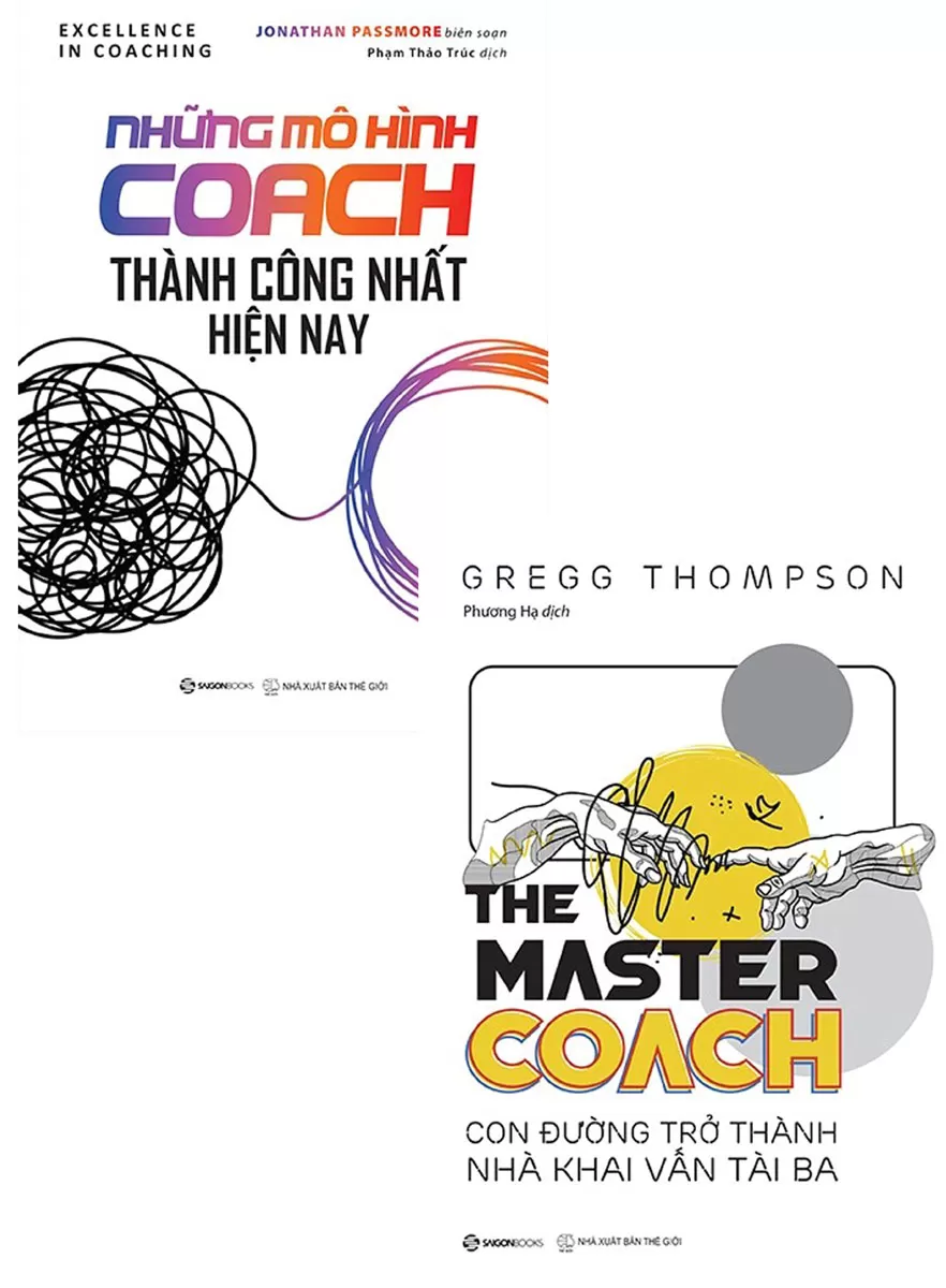 COMBO NHỮNG MÔ HÌNH COACH THÀNH CÔNG NHẤT HIỆN NAY + THE MASTER COACH - CON  ĐƯỜNG TRỞ THÀNH NHÀ KHAI VẤN TÀI BA (BỘ 2 CUỐN)