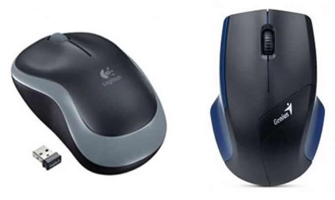 Nên mua chuột không dây Logitech hay Genius?