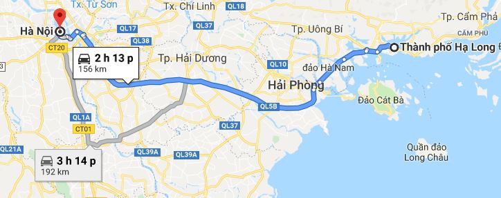 Hướng dẫn chi tiết cách đi từ Hà Nội đến Quảng Ninh