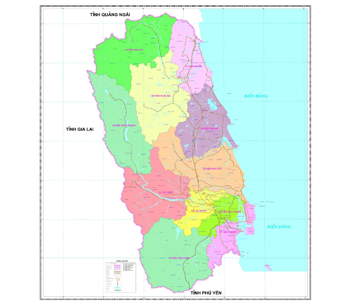 Map Bình Định