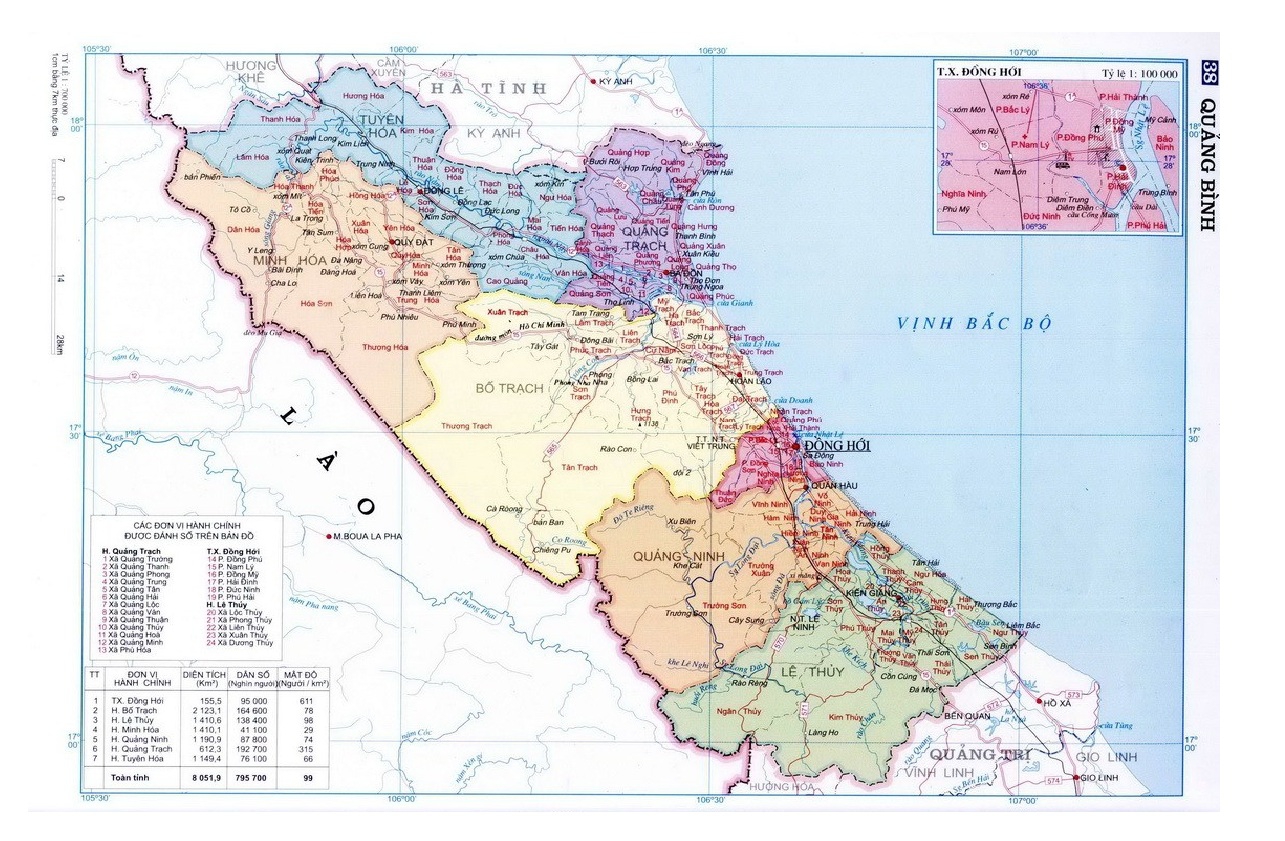 Map Quảng Bình