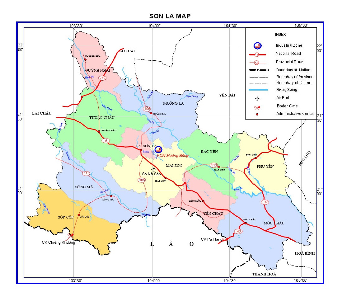 Sơn La map