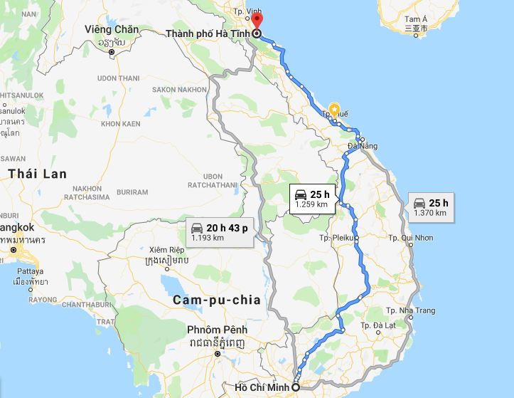 Từ Sài Gòn đi Hà Tĩnh 2