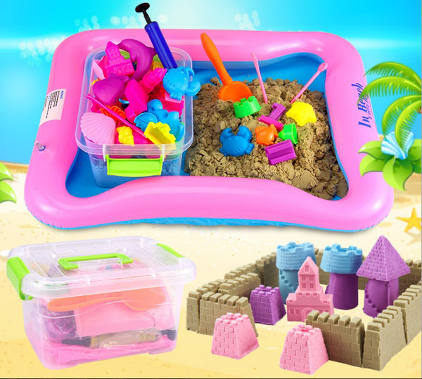 Bộ bể khuôn cát nặn cho bé thỏa sức sáng tạo