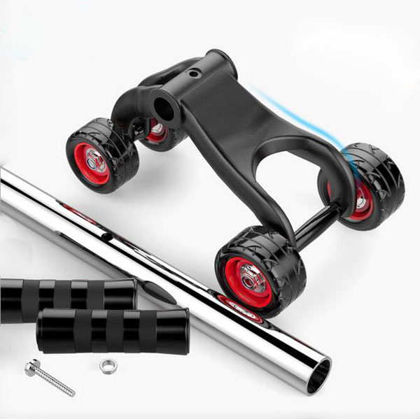 Bán sỉ Con lăn tập cơ bụng 4 bánh cao cấp