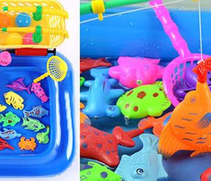 Đồ chơi bể phao câu cá cho bé