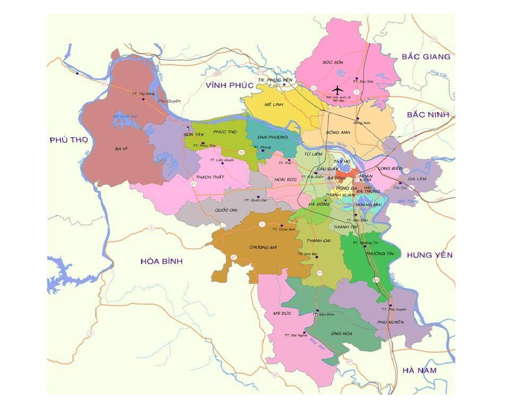Map Hà Nội