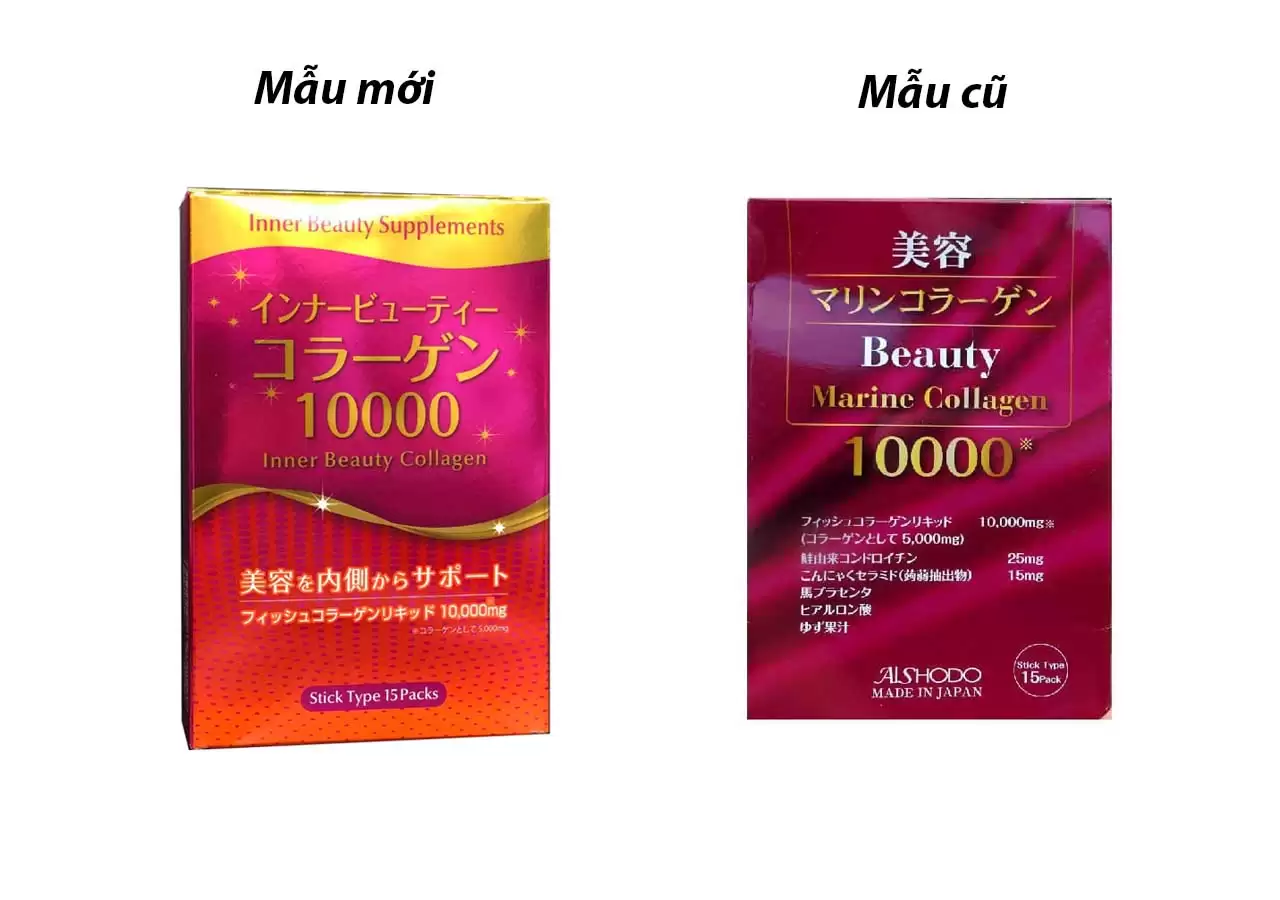 Beauty Marine Collagen 10.000mg Nhật Bản mẫu mới