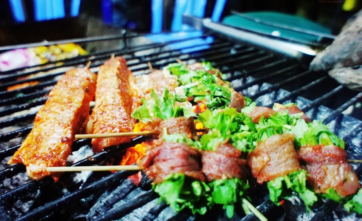Các món nướng đặc sản ở SaPa