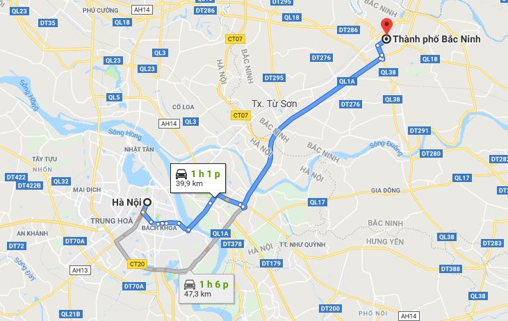 Hà Nội Bắc Ninh