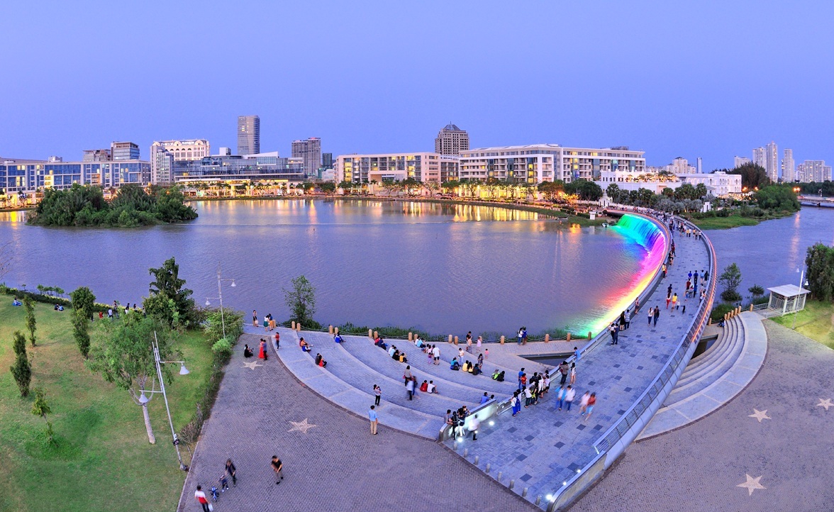 Khu vực cầu Ánh Sao và khu Phú Mỹ Hưng