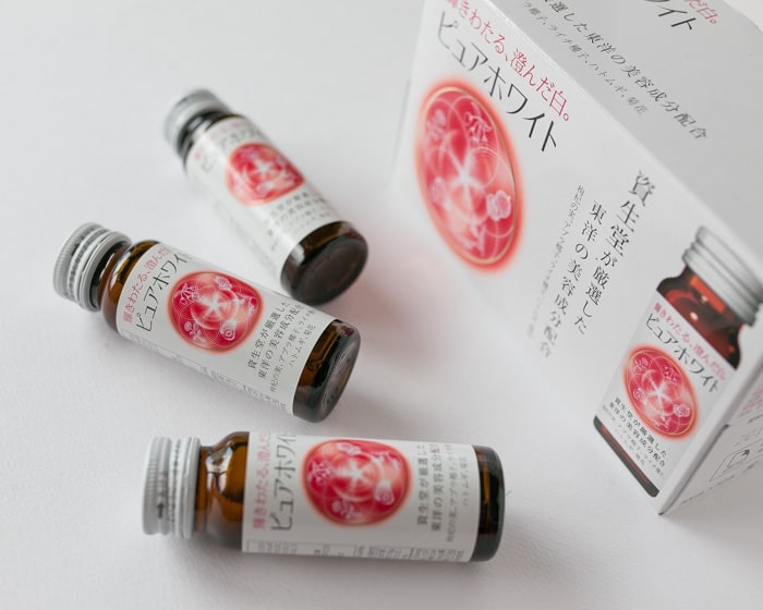 nuoc-uong-trang-da-shiseido-pure-white Các câu hỏi thường gặp về nước uống trắng da Shiseido Pure White