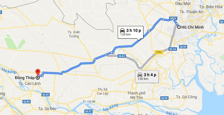 Sài Gòn đi Đồng Tháp 2