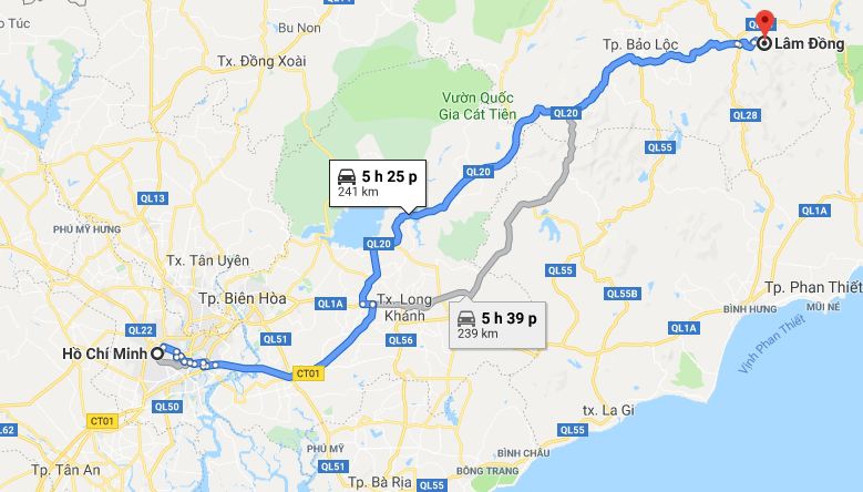 Sài Gòn đi Lâm Đồng1