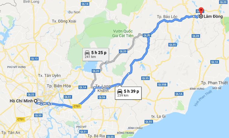 Sài Gòn đi Lâm Đồng2
