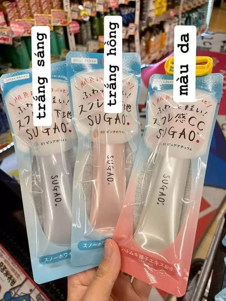 Kem nền Sugao CC Cream Nhật Bản