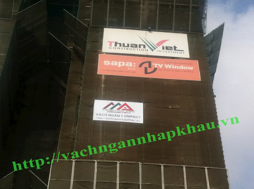    Thien Gia Phu duoc cac cong ty uy tin chon thi cong vach ngan ve sinh