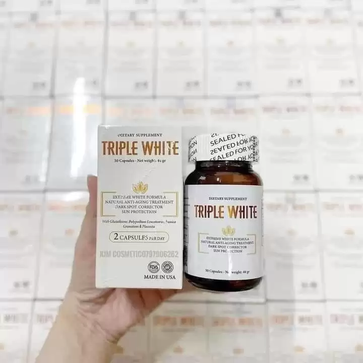 Viên uống trắng da Triple White chính hãng