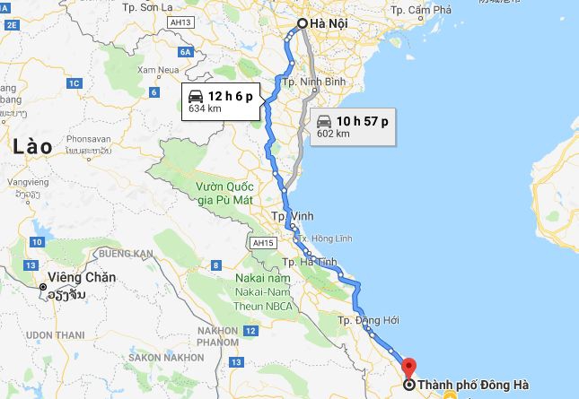 Từ Hà Nội đi Quảng Trị 2