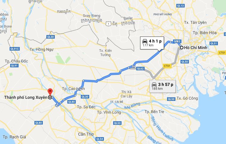 Từ Sài Gòn đi An Giang 2