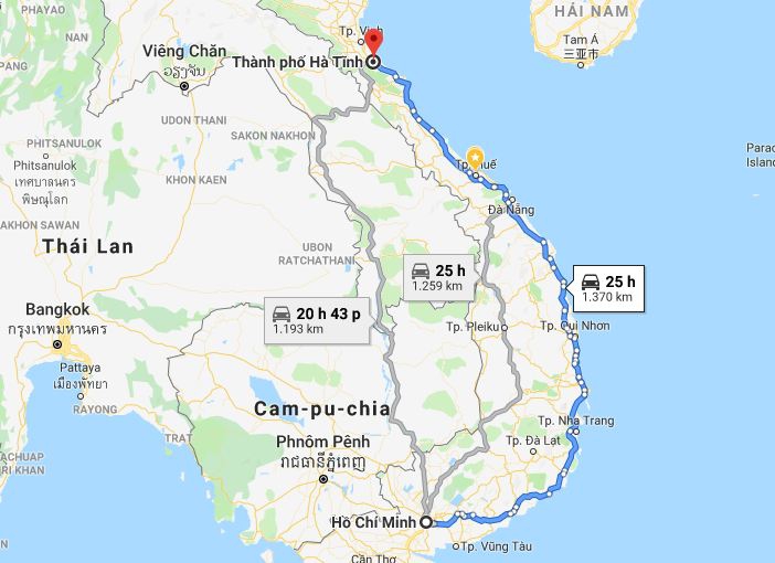 Từ Sài Gòn đi Hà Tĩnh 1