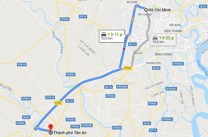 Từ Sài Gòn đi Long An 1