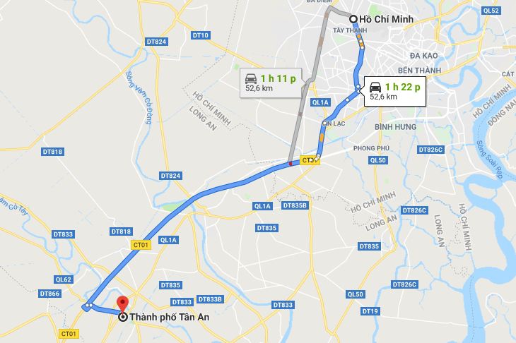 Từ Sài Gòn đi Long An 2