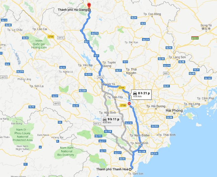 Từ Thanh Hóa đi Hà Giang 1
