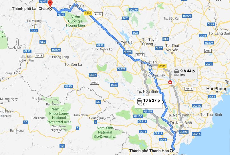 Từ Thanh Hóa đi Lai Châu 2