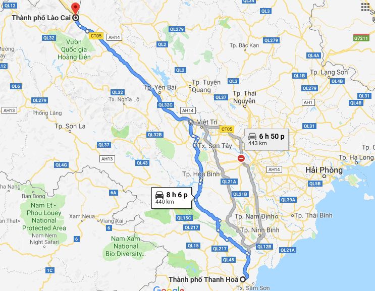 Từ Thanh Hóa đi Lào Cai 3