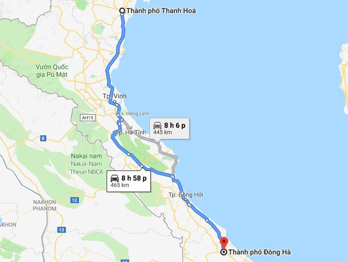 Từ Thanh Hóa đi Quảng Trị 2