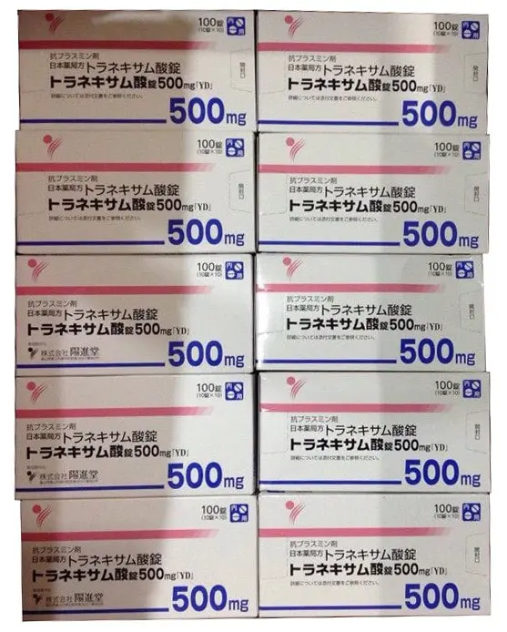 Viên uống trị nám Transamin 500mg Nhật Bản 1