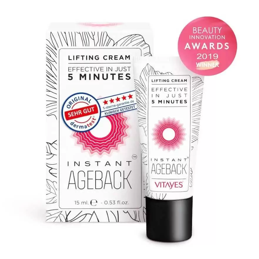 REVIEW Kem giảm nếp nhăn Vitayes Instant Ageback 1