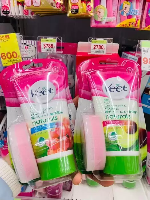 Kem Tẩy Lông Veet Nhật Bản Cho Da Nhạy Cảm