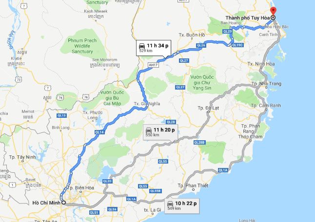 Từ Sài Gòn đi Phú Yên 3