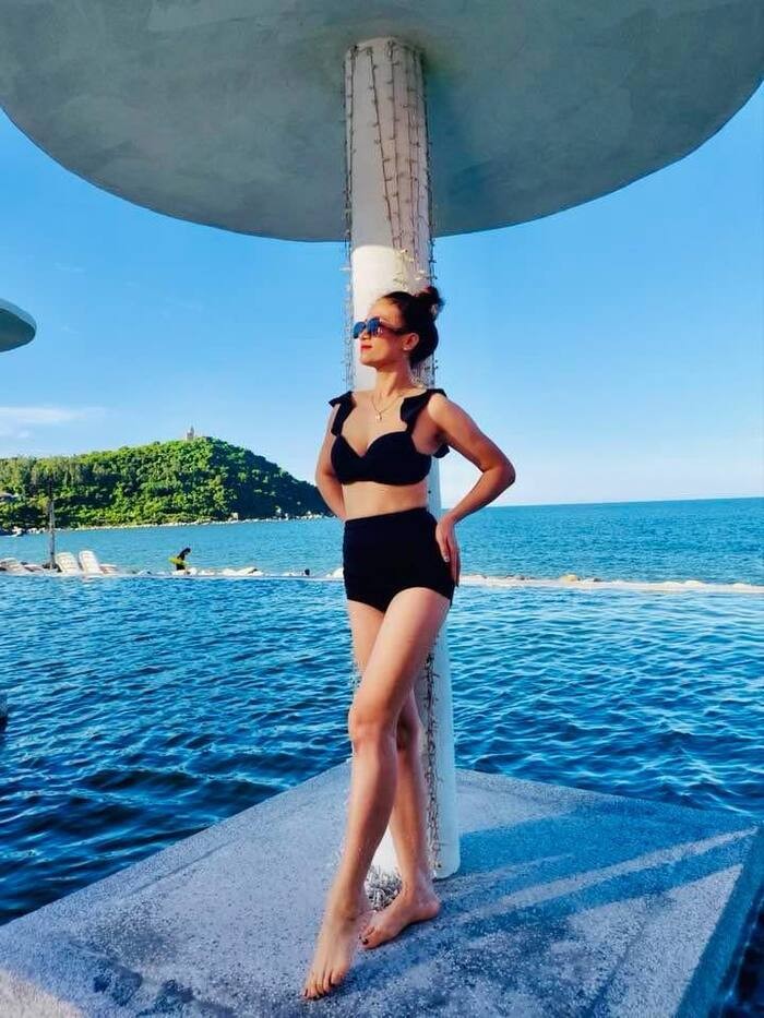 Bể bơi vô cực hướng biển tại Quỳnh Viên – điểm thư giãn tuyệt vời sau hành trình từ Vinh