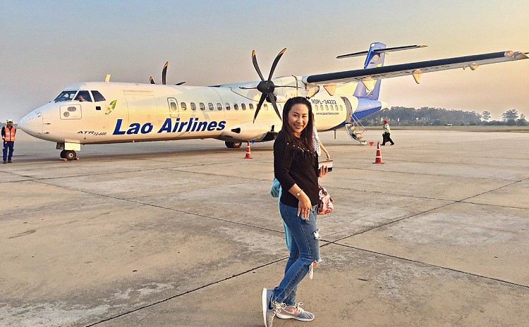 Du khách chuẩn bị cho hành trình nội địa ở Lào giữa các thành phố, trong đó có tuyến Viêng Chăn – Xayabury