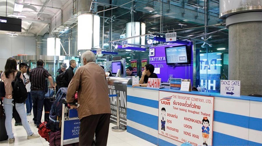 Xe buýt liên tỉnh BorKhorSor từ Suvarnabhumi đi Pattaya, Rayong, Nong Khai… tiện cho hành trình nối tuyến