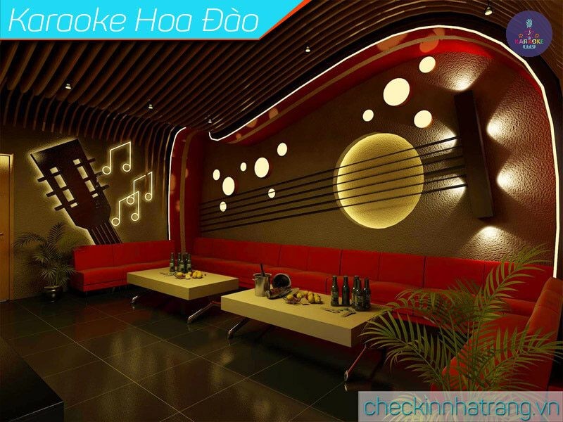 Bảng hiệu Quán Hát Hoa Đào ở Tam Điệp, Ninh Bình