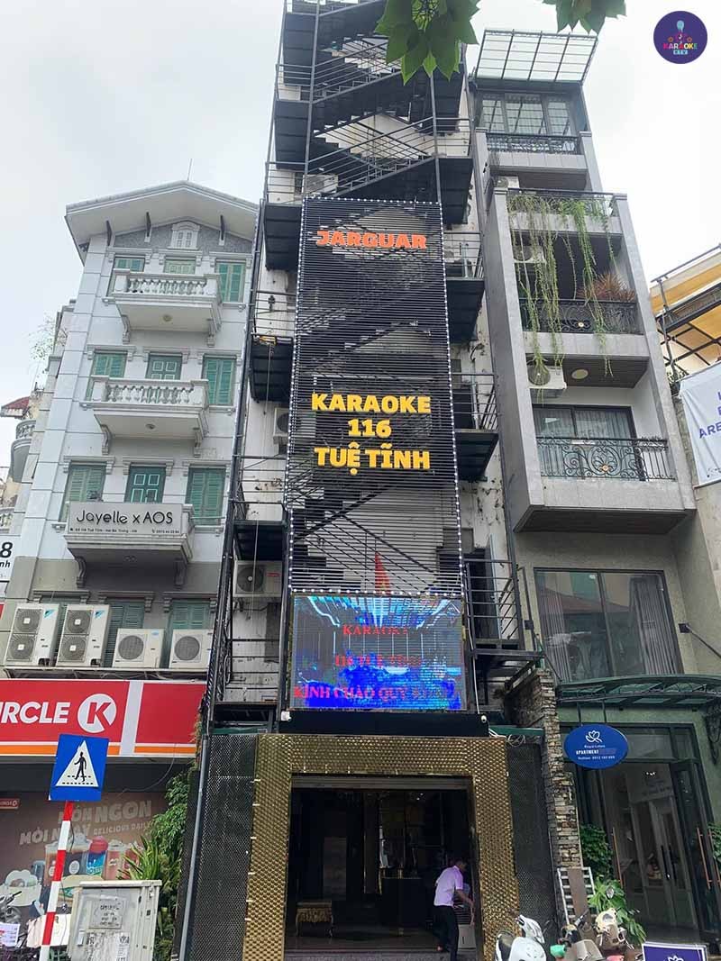 Không gian hiện đại tại Karaoke 116 Tuệ Tĩnh