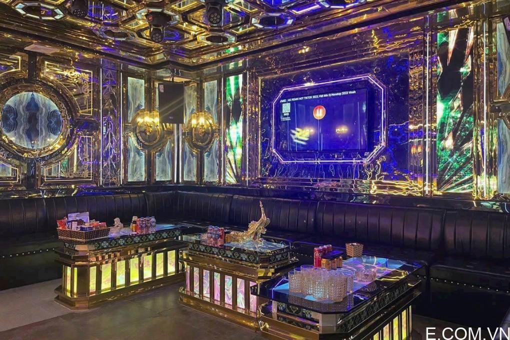 Không gian phòng hát hiện đại và ấm cúng tại Karaoke 72 Nguyễn Khang