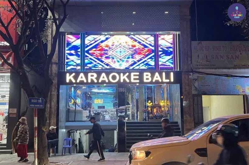 Không gian ấm cúng tại Karaoke Bali 196 Khương Đình