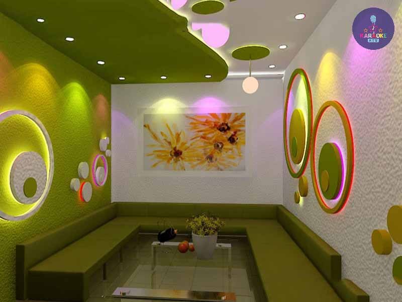 Phòng hát rộng rãi tại Karaoke Đại Cao Nha Trang