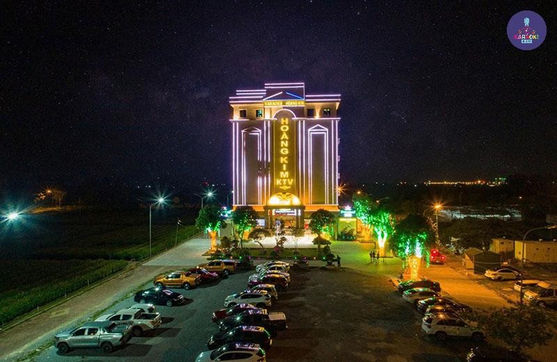 Không gian phòng rộng của Karaoke Hoàng Kim ở Hải Dương