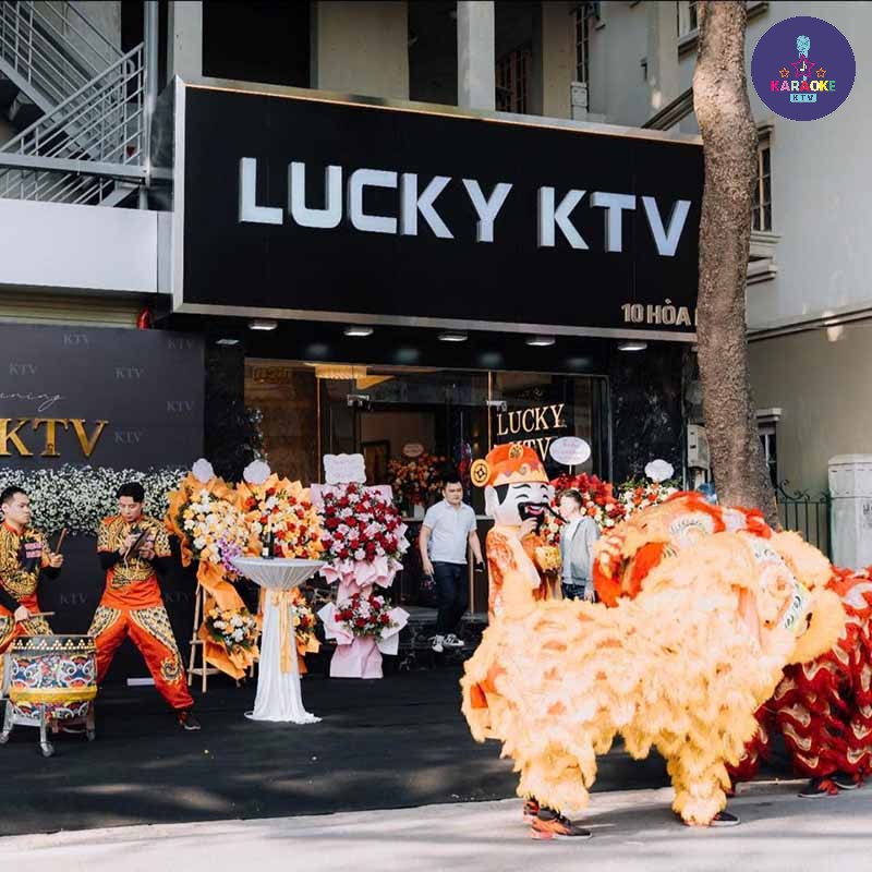 Phòng ấm cúng tại Karaoke Lucky 10 Hòa Mã cho gia đình và nhóm nhỏ