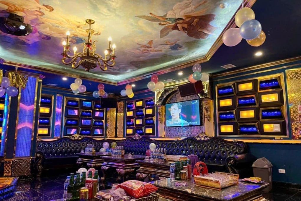 Hệ thống âm thanh, màn hình cảm ứng tại Karaoke Magic 65 Thái Thịnh