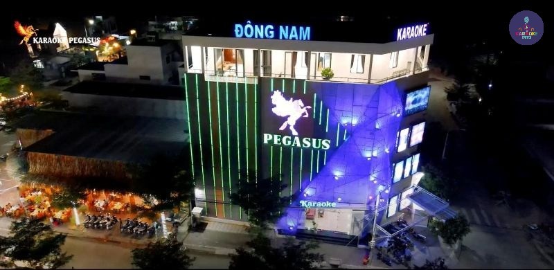 Phòng hát phong cách hiện đại tại Karaoke Pegasus Bình Sơn