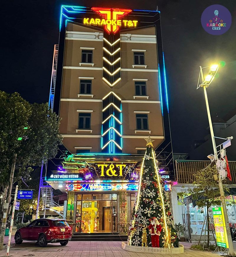 Không gian hiện đại tại Karaoke T&T Móng Cái