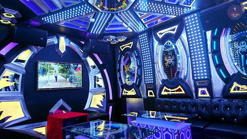 Không gian bên trong Karaoke Ruby tại Phố Ngọc, Nho Quan
